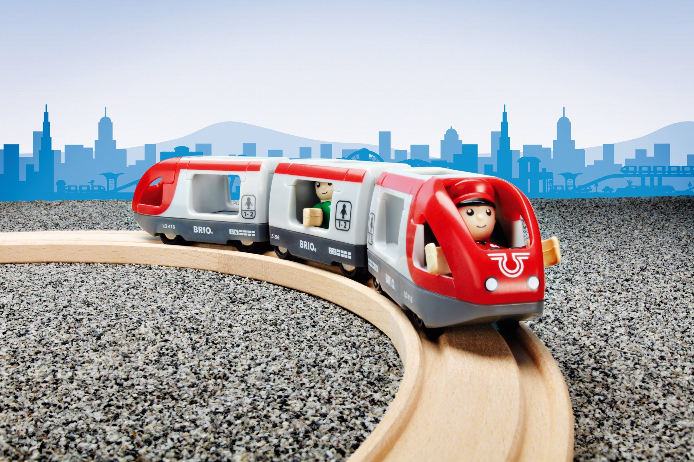 BRIO Train - Travel Train- 5 pieces