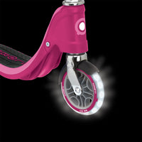 Globber Flow 125 Light Up Wheels - Ruby