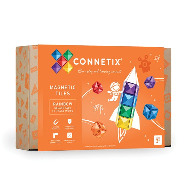 Connetix Rainbow Square Pack 42 pc