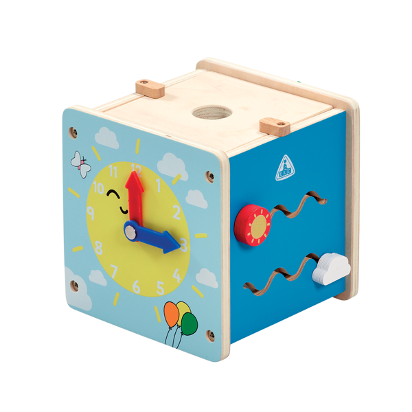 ELC - Wooden Small Activity Cube