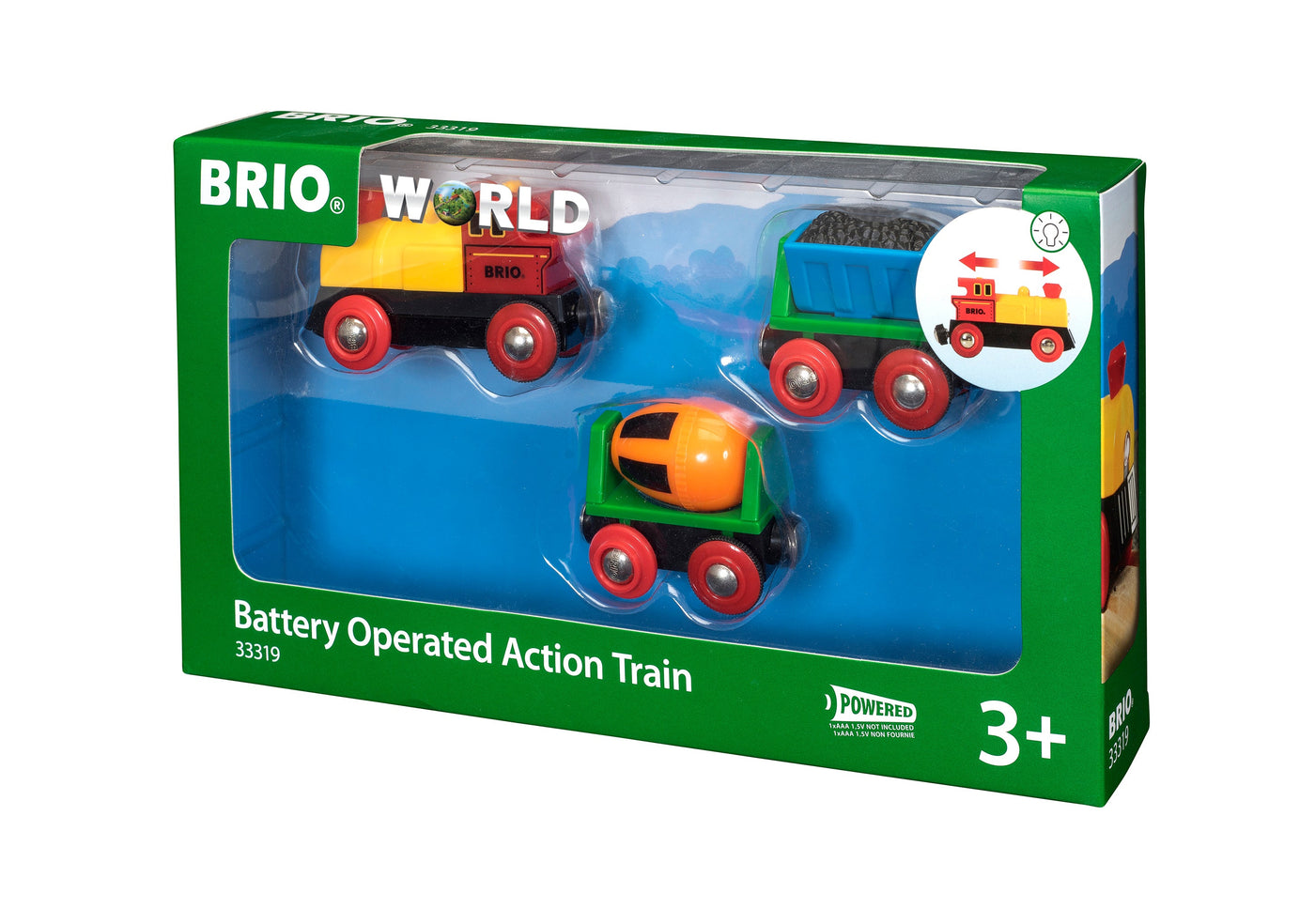 BRIO B/O - Battery Operated Action Train