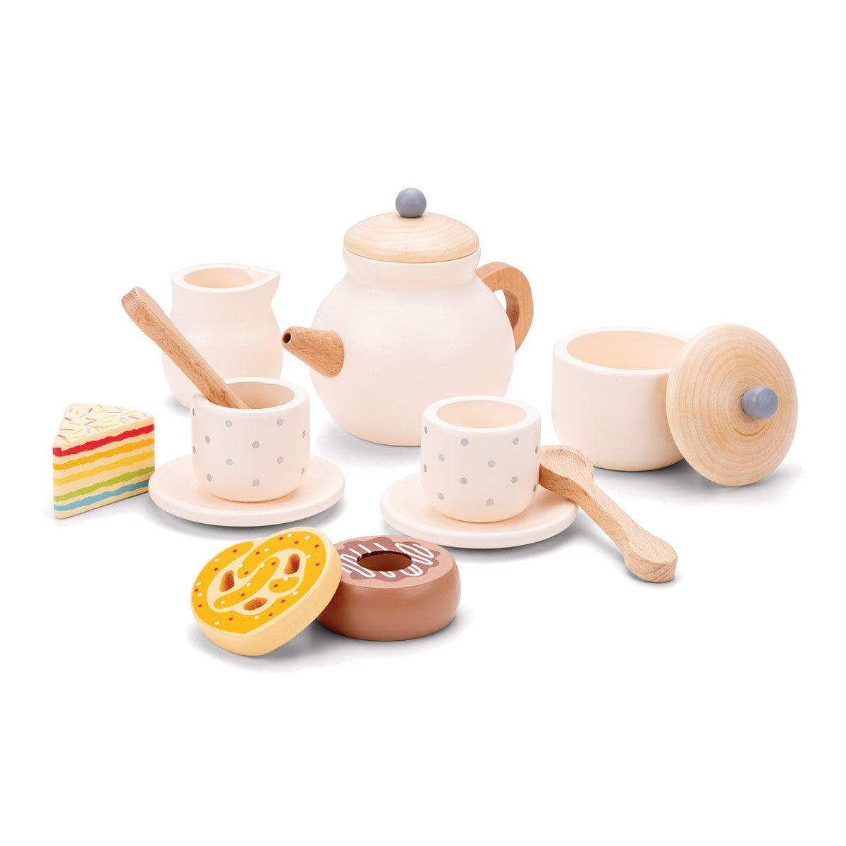 Classic Toys Wooden Tea Set