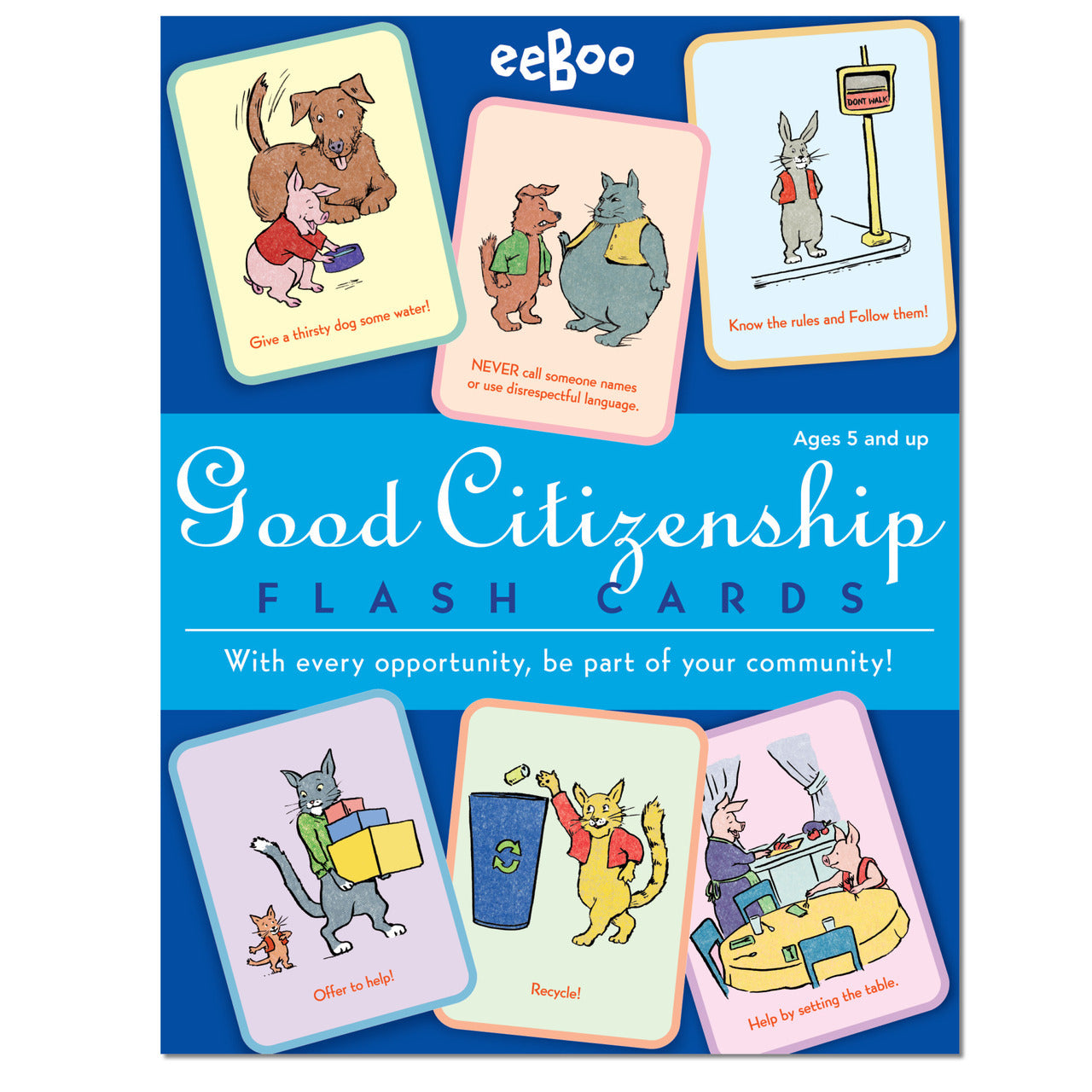 eeBoo Good Citizenship Flashcards