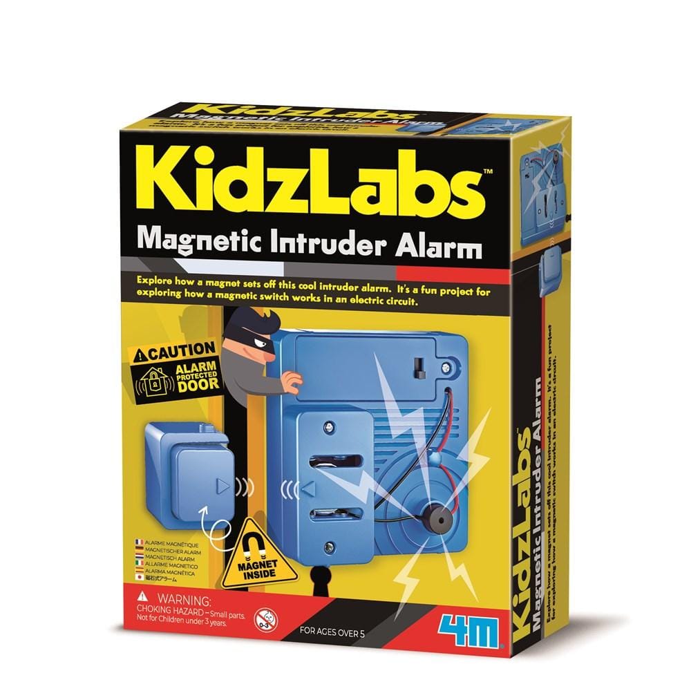 4M Education Resources & STEM 4M - KidzLabs - Magnetic Intruder Alarm