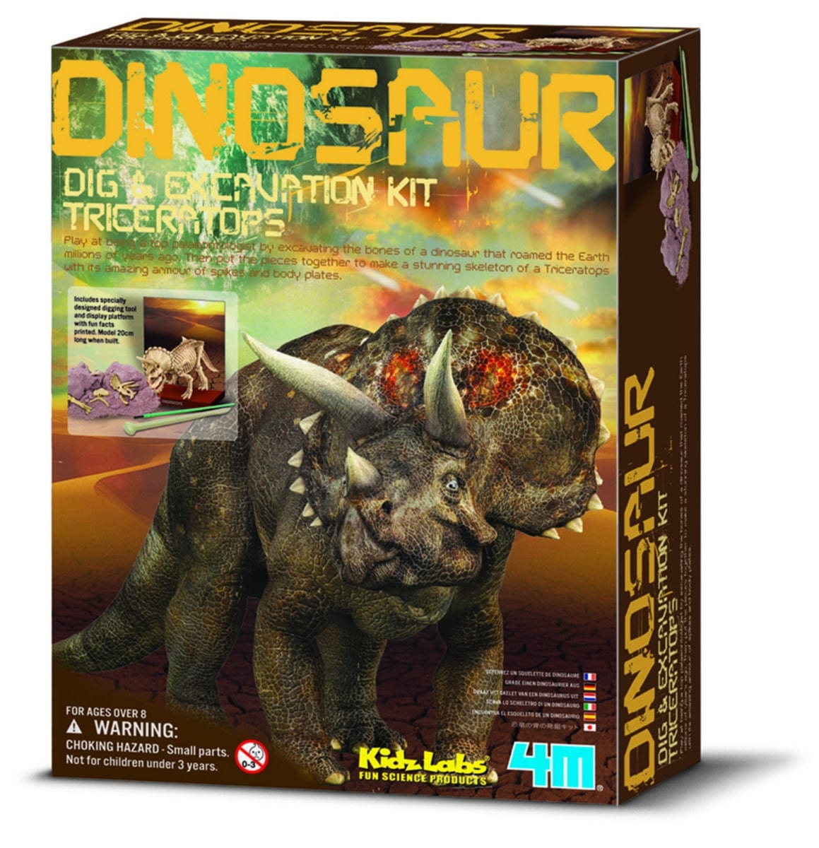 4M Education Resources & STEM Dig a Dinosaur - Triceratops