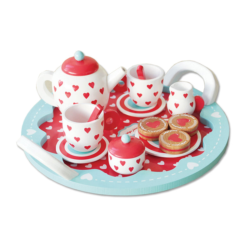 Hearts Tea Set by Indigo Jamm