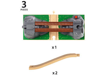 BRIO Bridge - Collapsing Bridge, 3 pieces