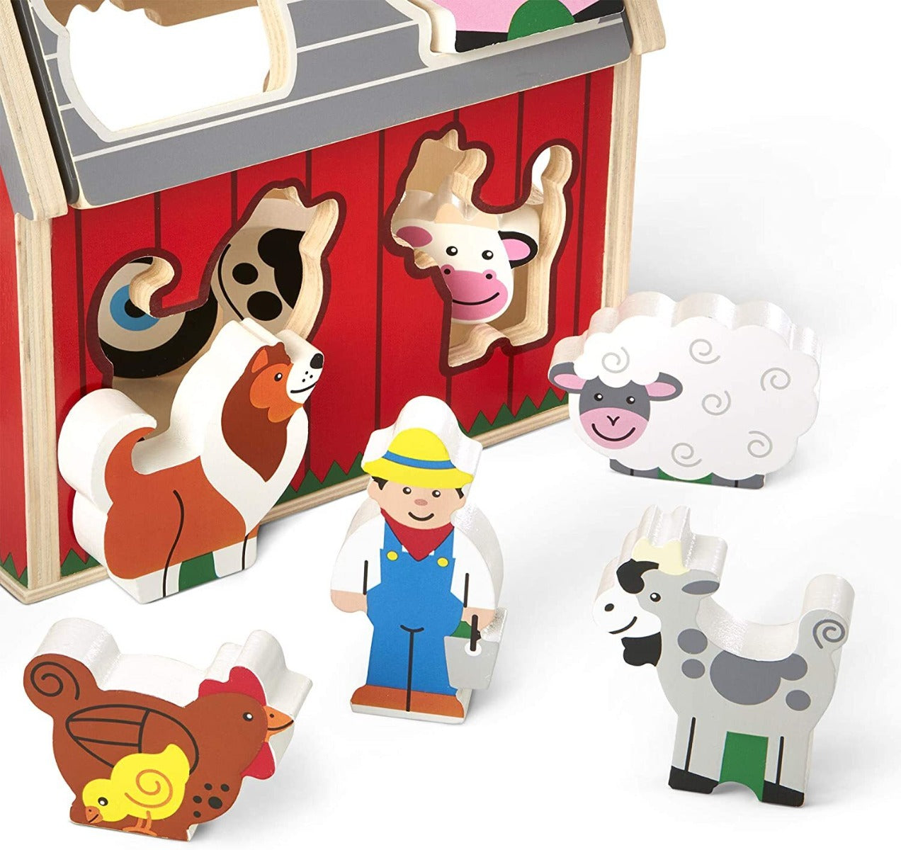 Melissa and Doug Take Along Sorting Barn