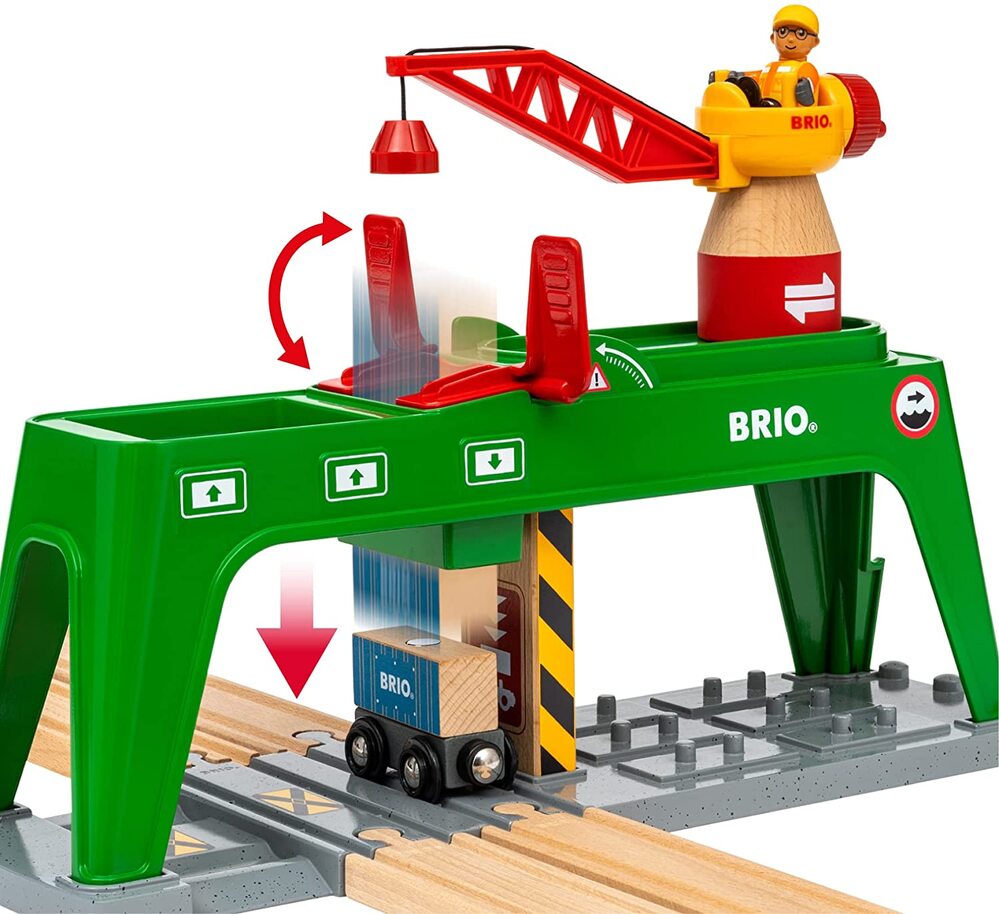 BRIO - Container Crane 6 pieces