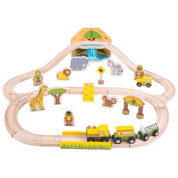 BigJigs Safari Train Set