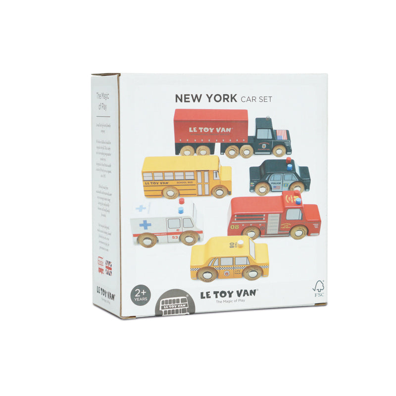 Le Toy Van New York Car Set