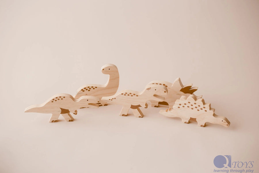 Wooden Dinosaurs Set of 5