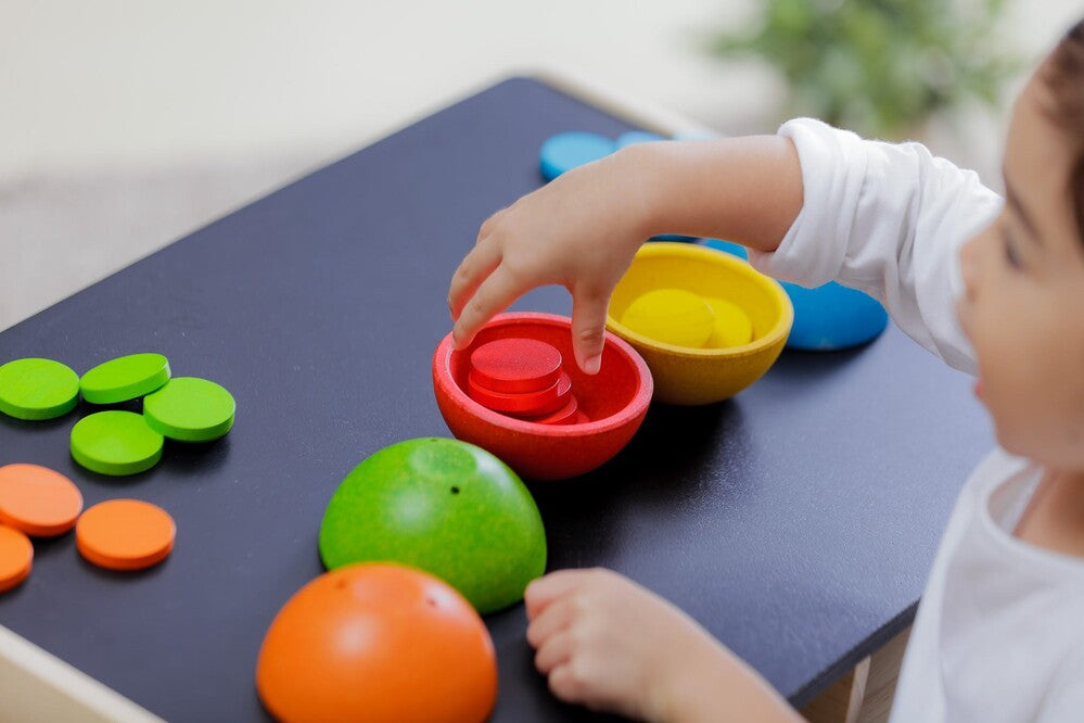 PlanToys - Sort & Count Cups