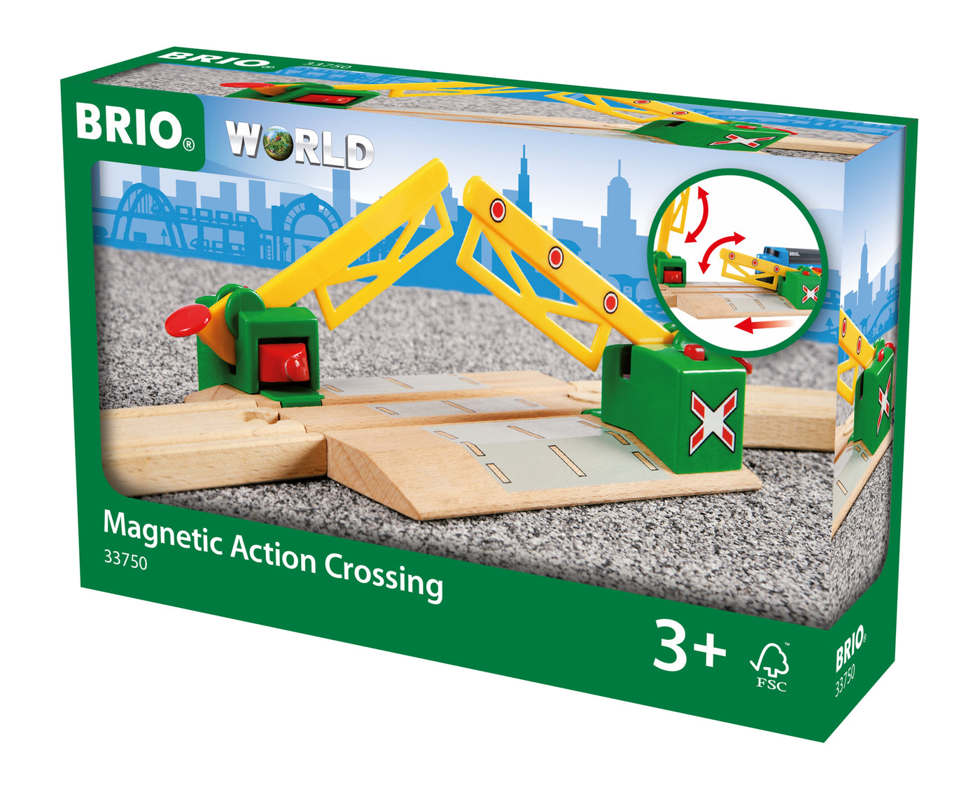 BRIO Tracks - Magnetic Action Crossing