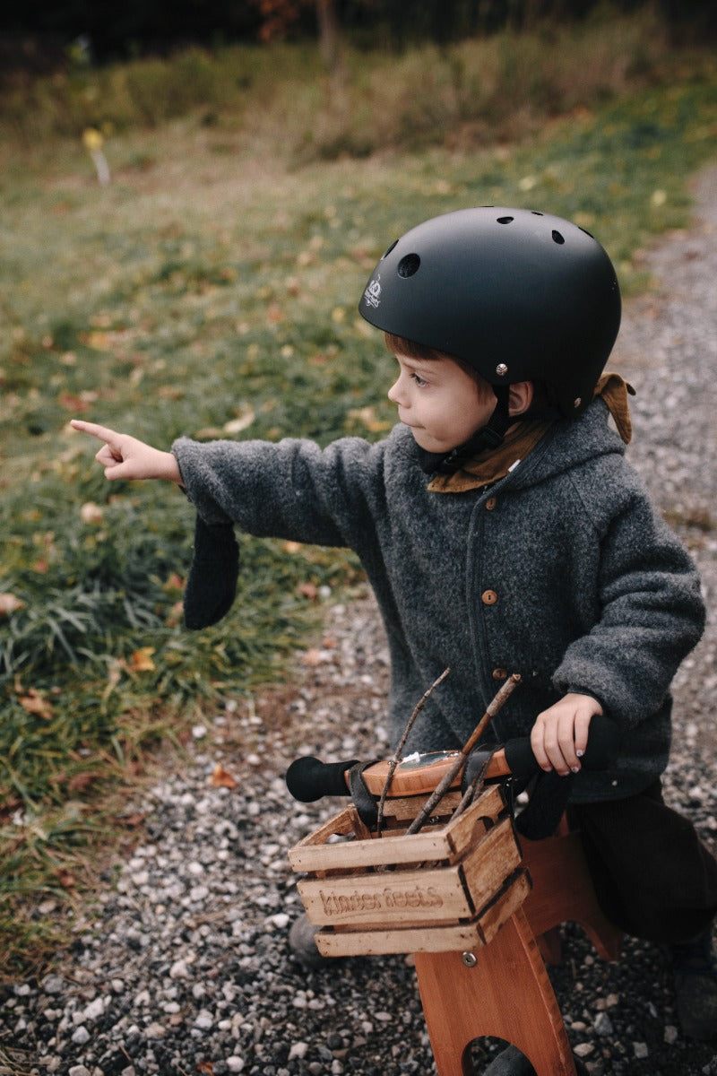 Kinderfeets Helmet Matte Black