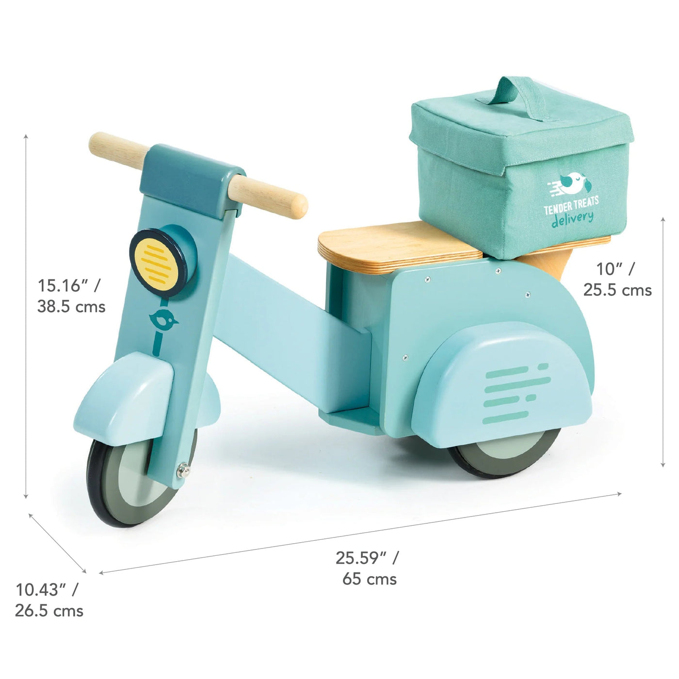 Tender Leaf Delivery Scooter