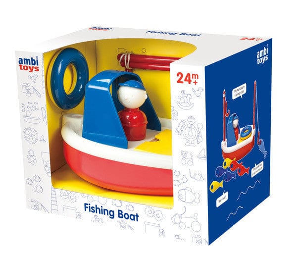 Ambi Toys Bath Toys Ambi Toys - Fishing Boat