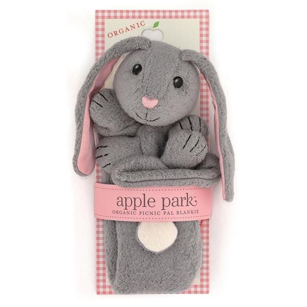 apple park Comforters Bunny Blankie Back Card