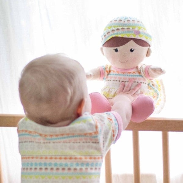 apple park Dolls and Accessories Apple Park | Organic Toddler Doll - Girl