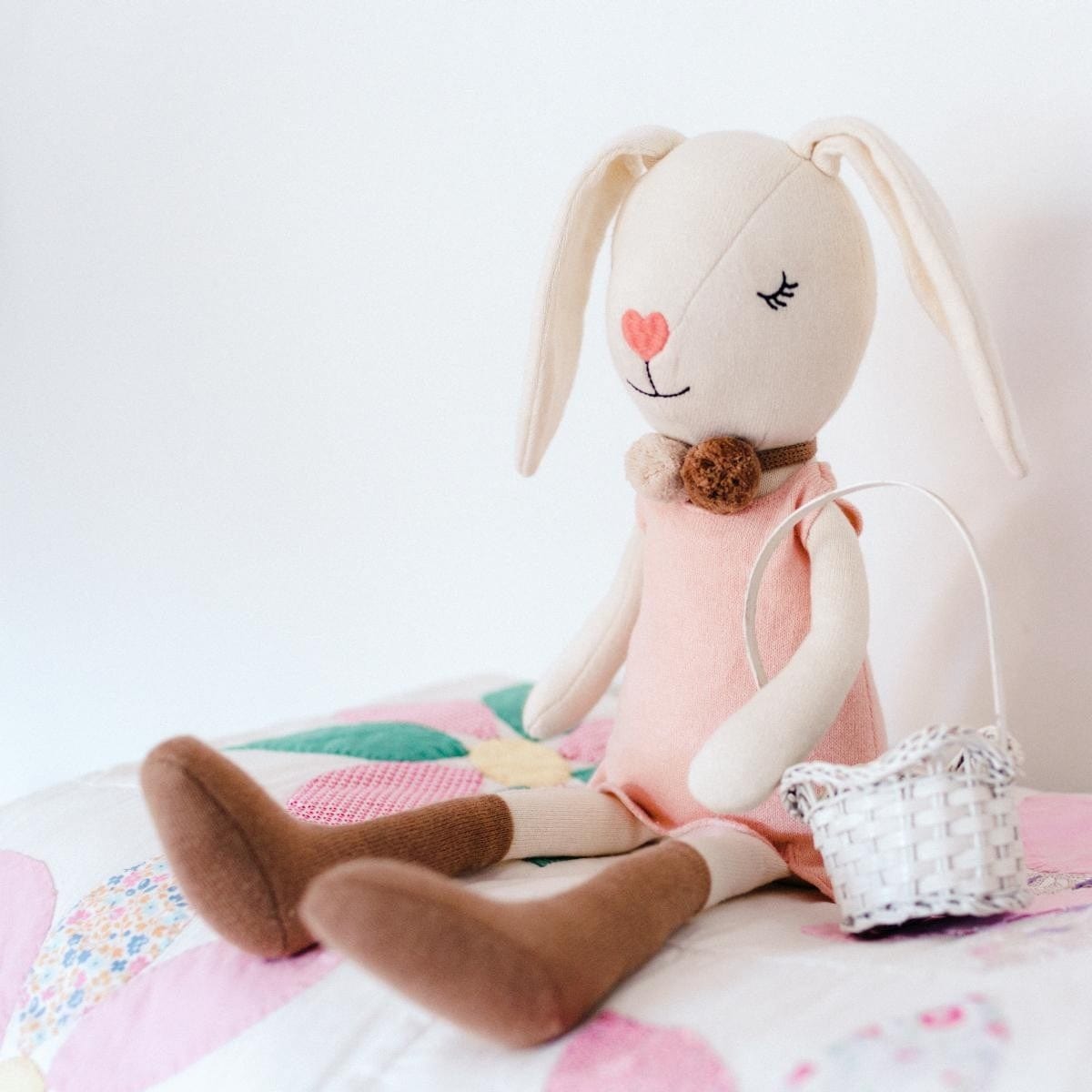 apple park Teddy Bears and Soft Toys Charlotte Organic Knit Bunny