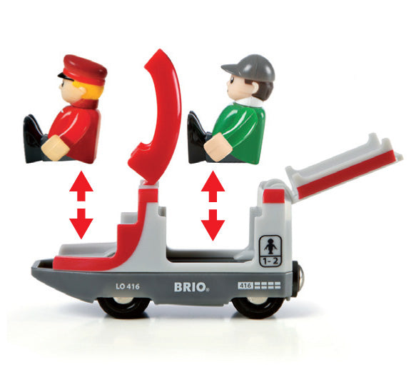 BRIO Train - Travel Train- 5 pieces