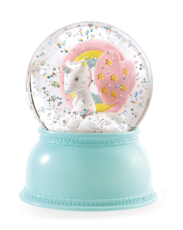 Djeco Unicorn Globe Night Light