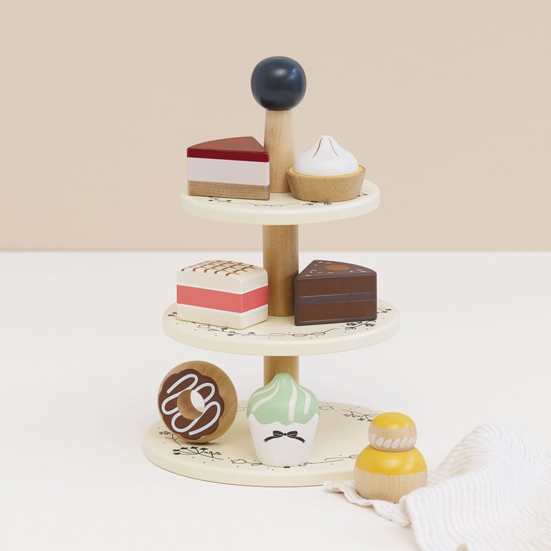 Le Toy Van Three Tier Patisserie Cake Stand