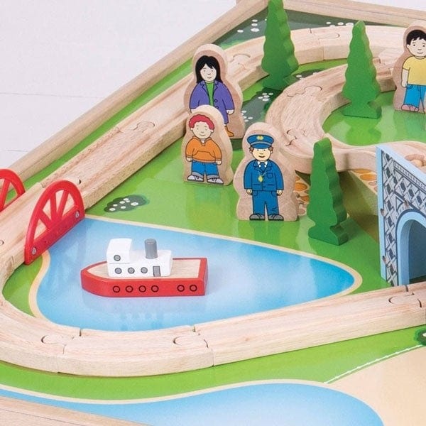 BigJigs Trains City Train Set and Table