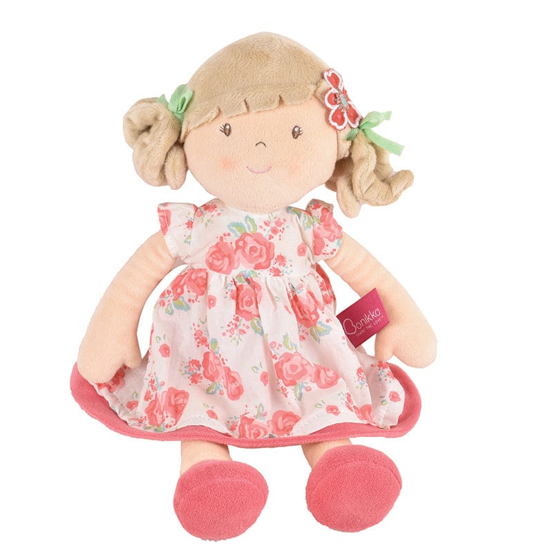 Bonikka Dolls and Accessories Scarlet Doll with Beige Hair and Floral Dress