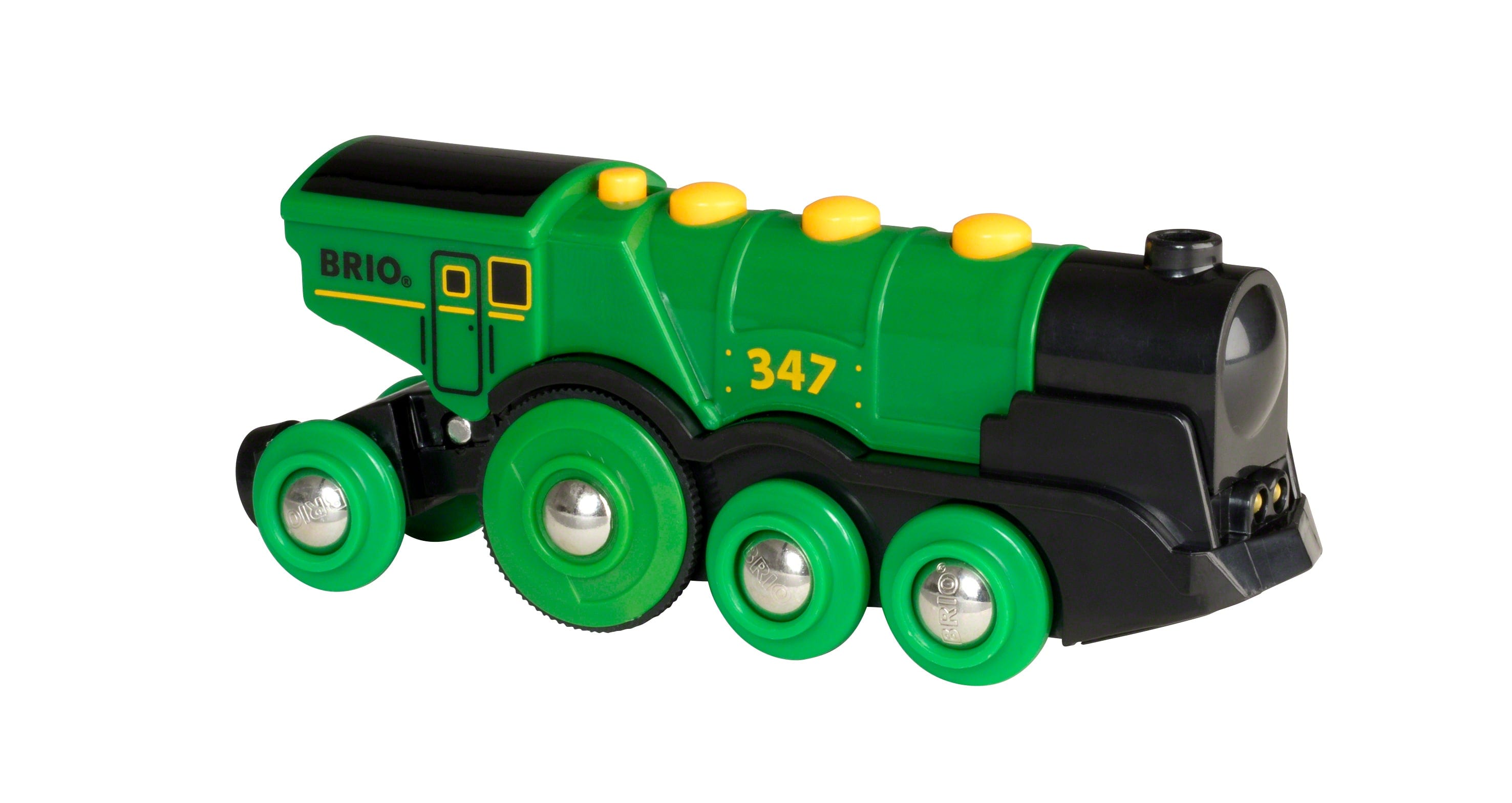 Brio Train Set Accessories BRIO Battery - Big Green Action Locomotive