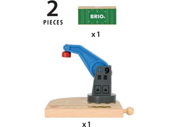 Brio Train Set Accessories BRIO Crane - Low Level Crane, 2 pieces