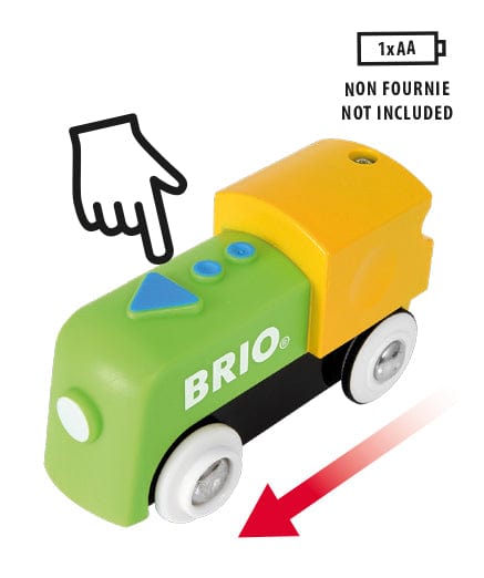 Brio Train Set Accessories BRIO My First - My First Railway Battery Engine