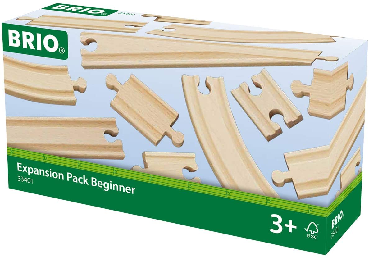 Brio Train Set Accessories BRIO Tracks - Expansion Pack Beginner- 11 pieces