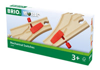 Brio Train Set Accessories BRIO Tracks - Mechanical Switches- 2 pieces