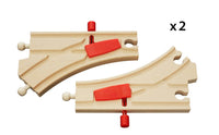 Brio Train Set Accessories BRIO Tracks - Mechanical Switches- 2 pieces