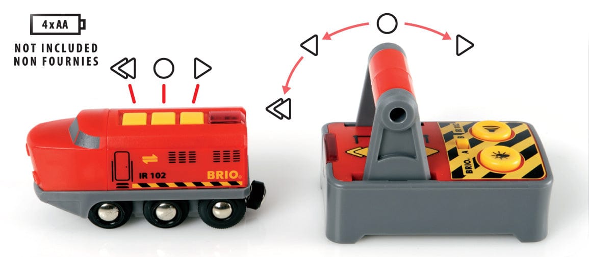 Brio Train Set Accessories BRIO Train - Remote Control Engine- 2 pieces