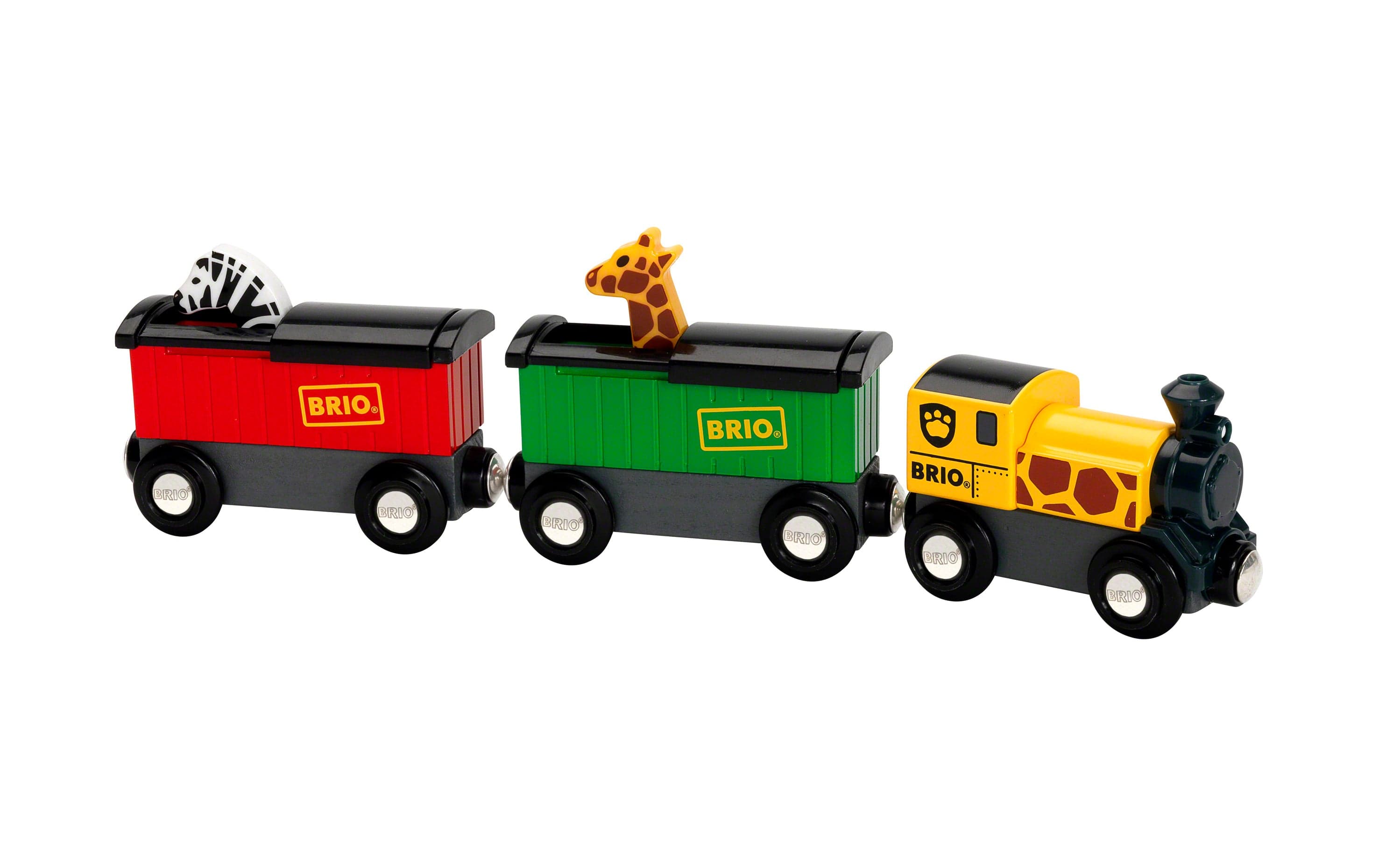 Brio Train Set Accessories BRIO Train - Safari Train- 3 pieces