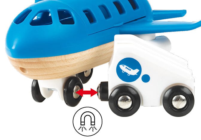 Brio Train Set Accessories BRIO Vehicle - Airplane- 5 pieces