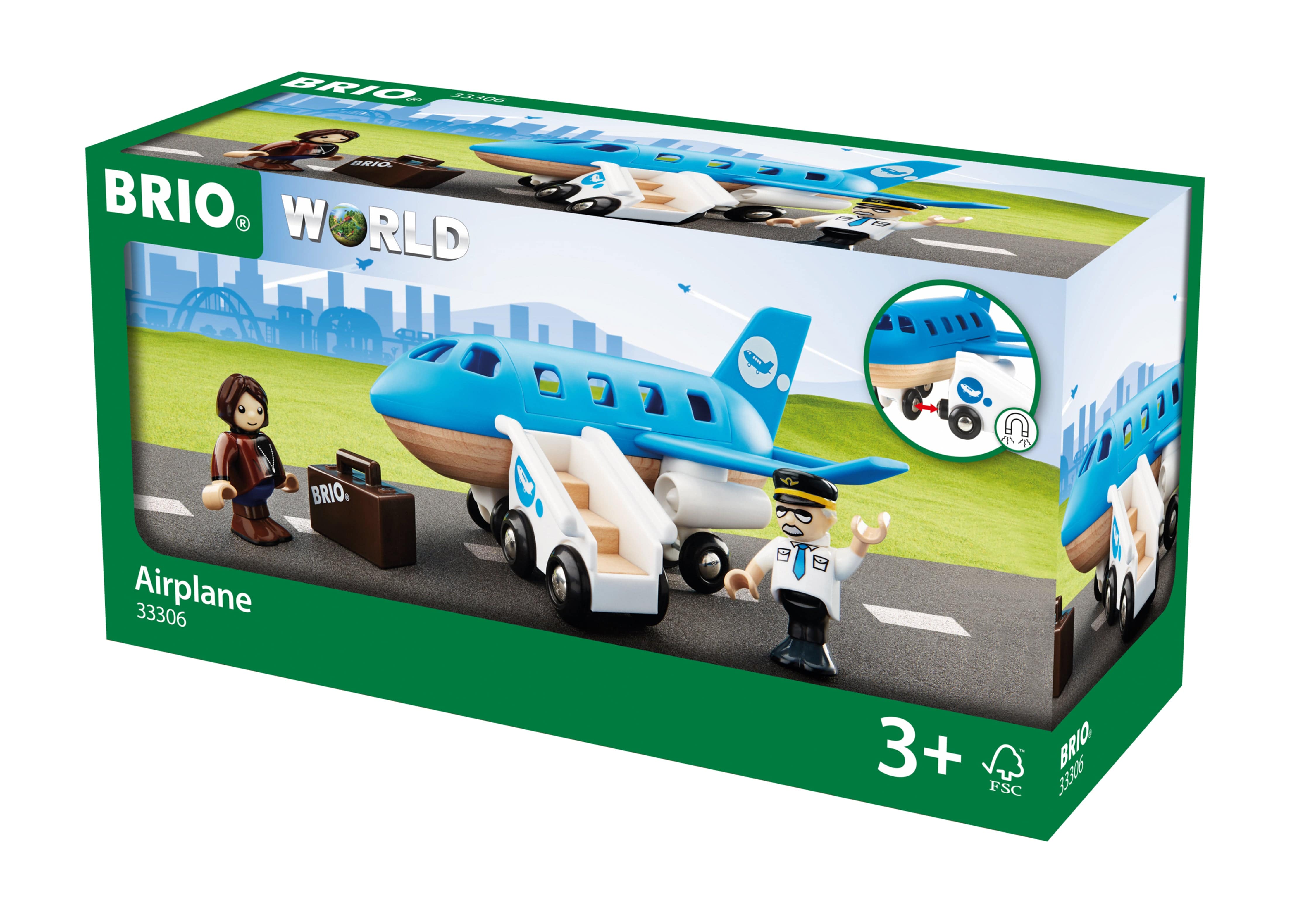 Brio Train Set Accessories BRIO Vehicle - Airplane- 5 pieces