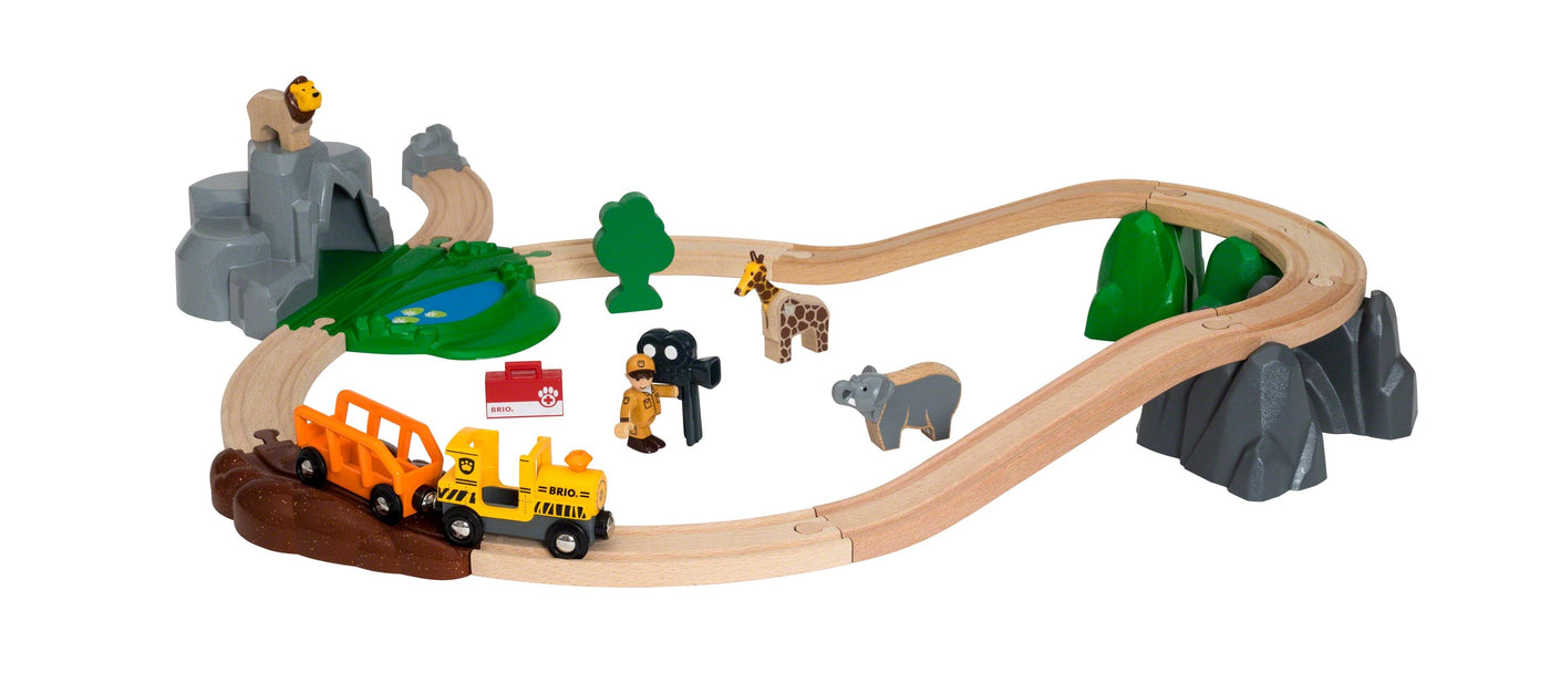 Brio Train Sets BRIO Set - Safari Adventure Set, 26 pieces