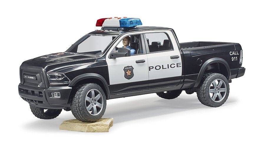 Bruder Toy Garages & Vehicles Bruder Police Truck with Policeman