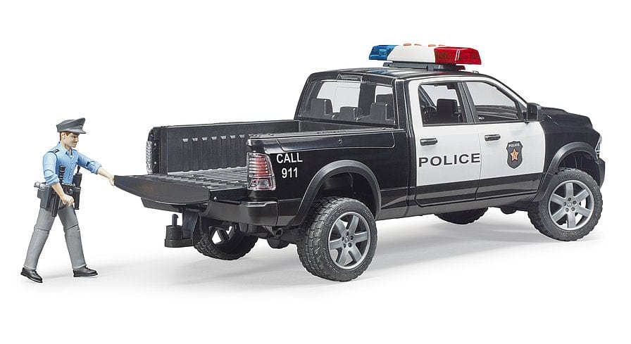 Bruder Toy Garages & Vehicles Bruder Police Truck with Policeman