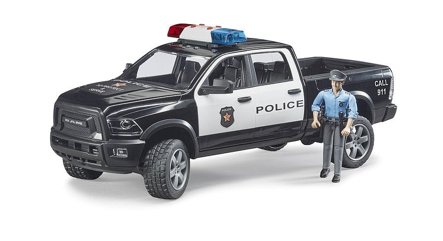 Bruder Toy Garages & Vehicles Bruder Police Truck with Policeman