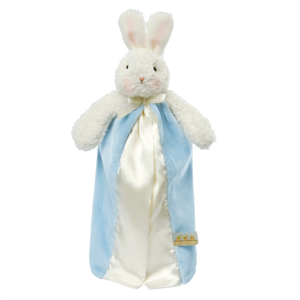 Bunnies By The Bay Comforters Bunnies By The Bay Bye Bye Buddy: Bud Bunny Blue