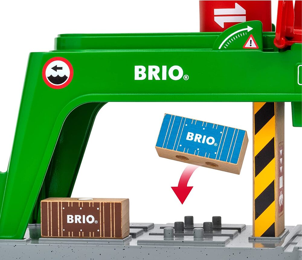 BRIO - Container Crane 6 pieces