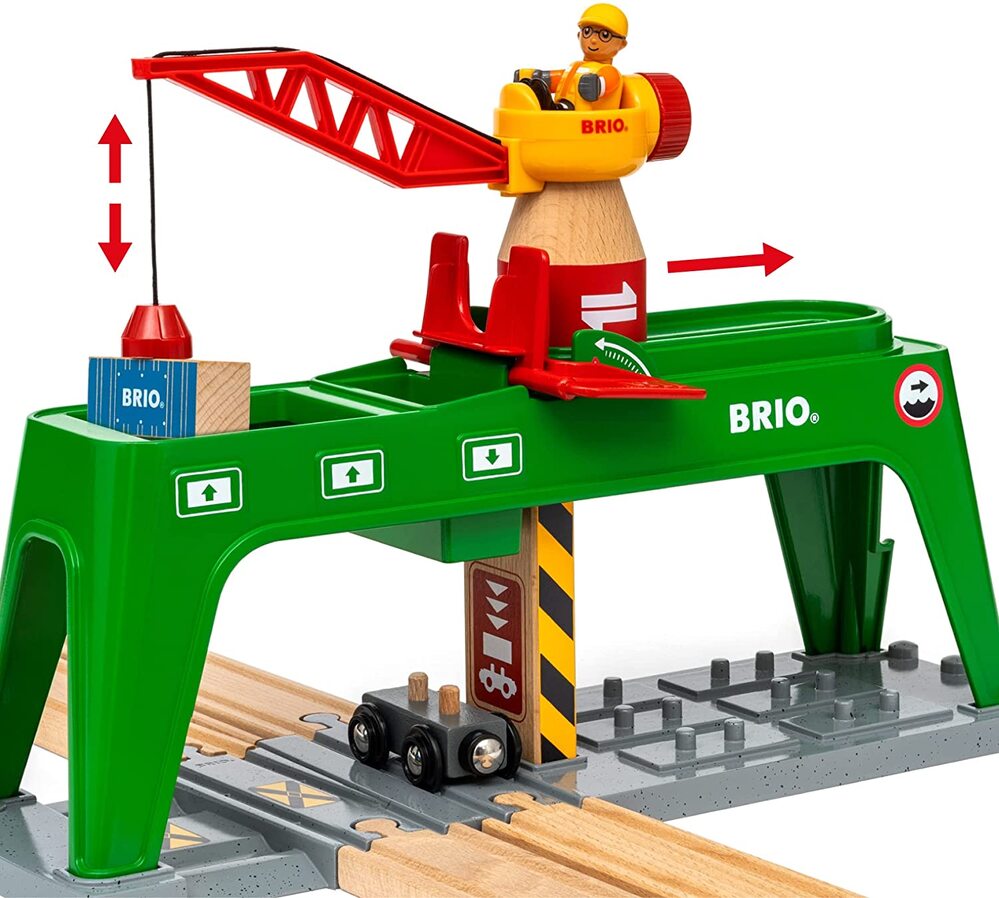 BRIO - Container Crane 6 pieces