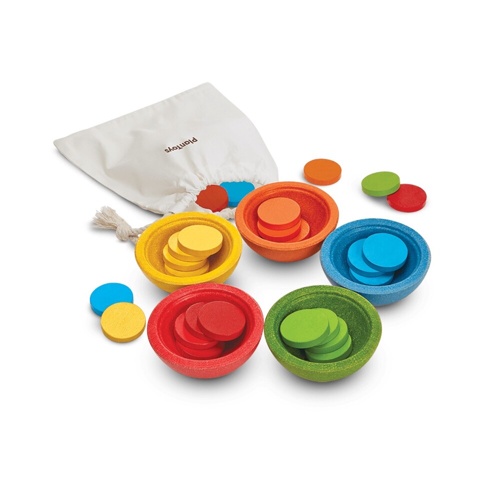 PlanToys - Sort & Count Cups