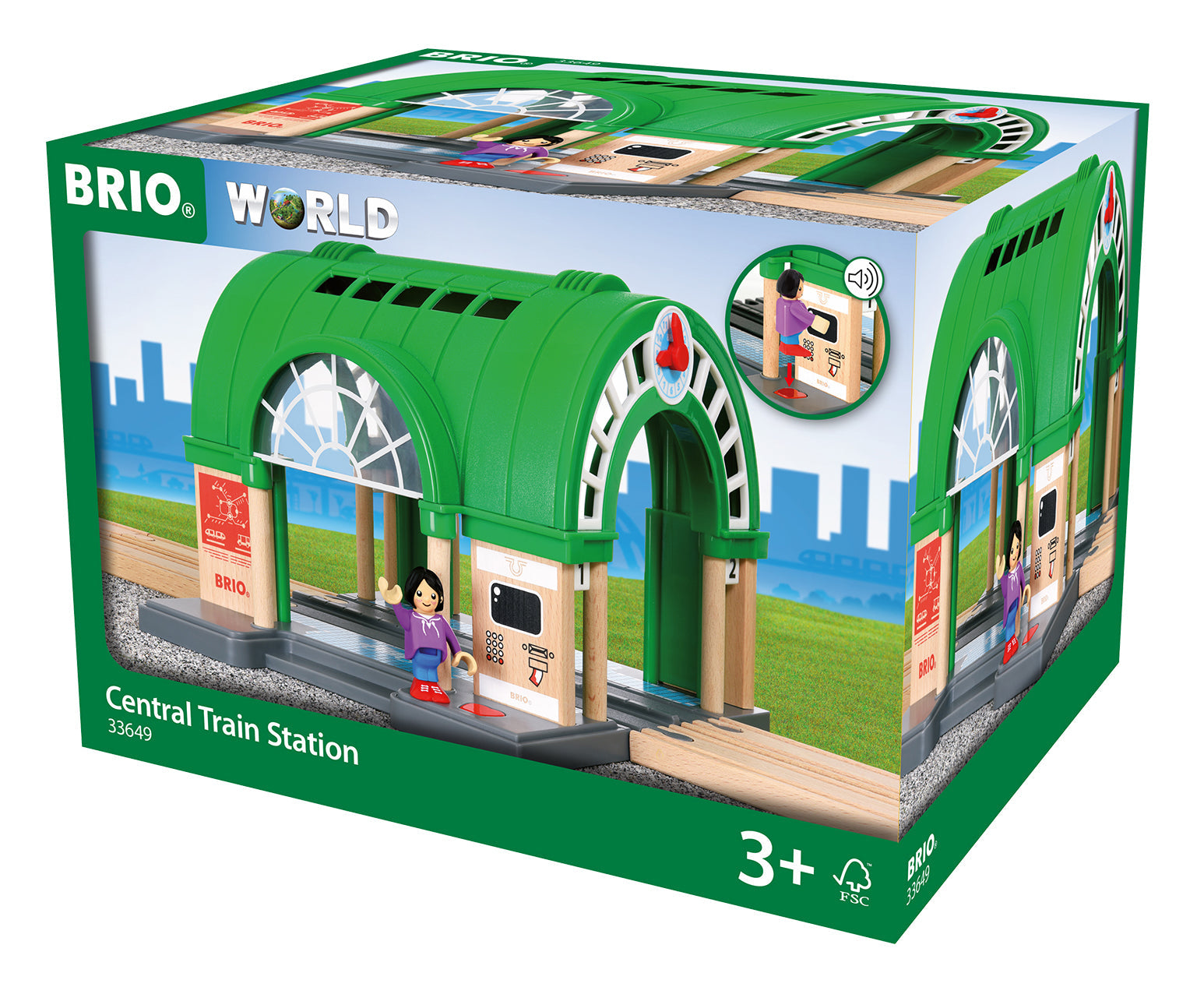 BRIO Destination - Central Train Station