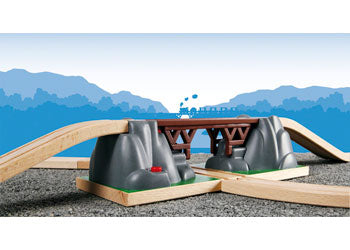 BRIO Bridge - Collapsing Bridge, 3 pieces