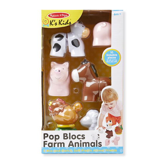 Pop Blocs Farm Animals